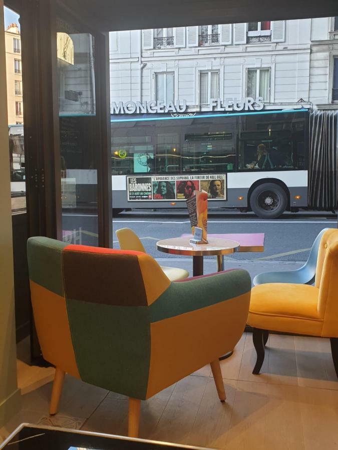 Panam Hotel Paris Gambetta- Place Gambetta-Mairie Du 20 Emme Exterior foto